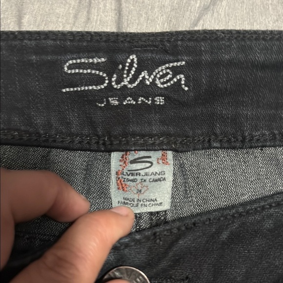 Silver Jeans Black Jeans - Picture 3 of 6